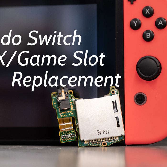 Nintendo Switch AUX Jack/Game Slot Replacement Tutorial