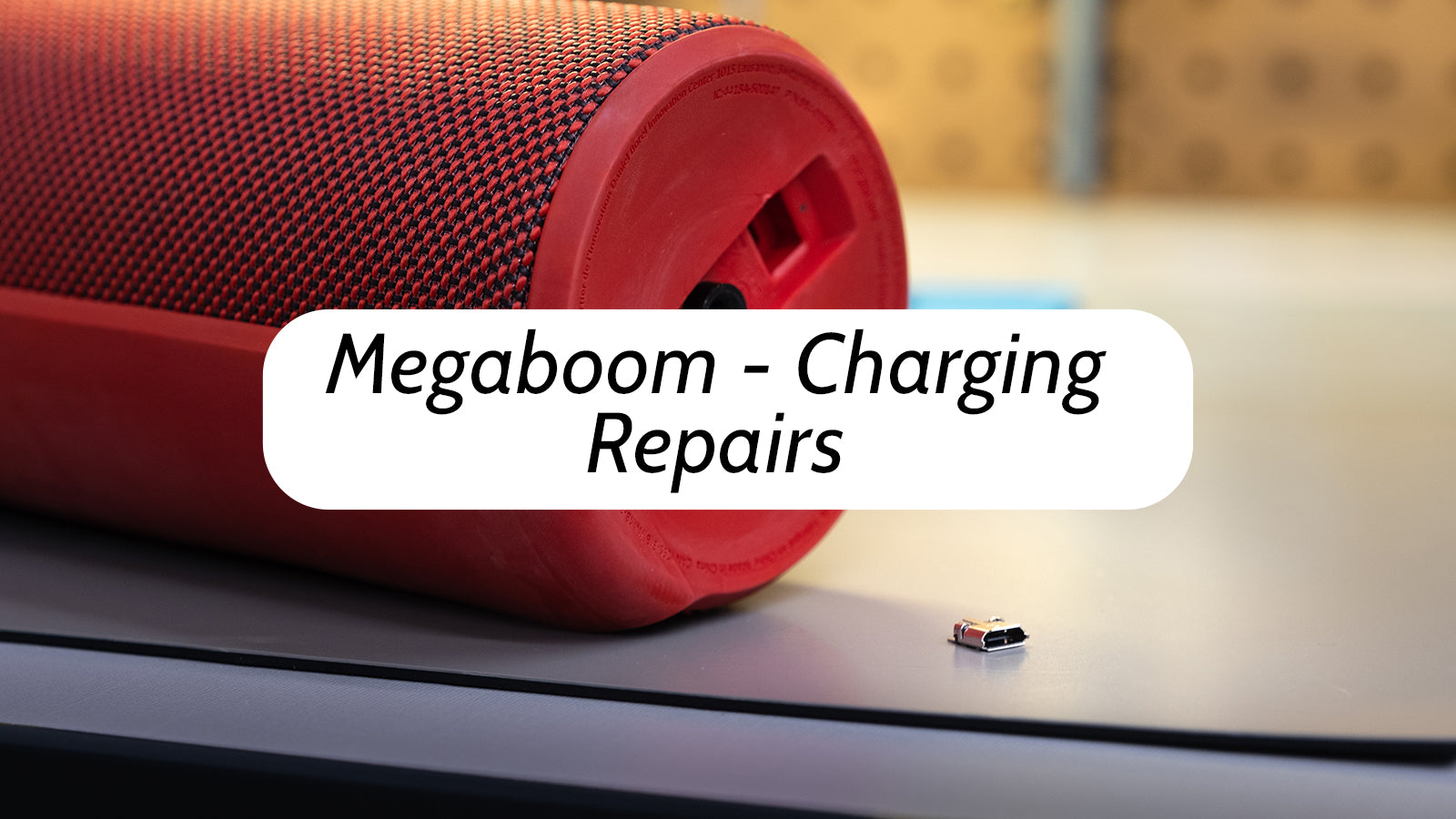 How to Replace the Charge Port On your Ultimate Ears UE Megaboom