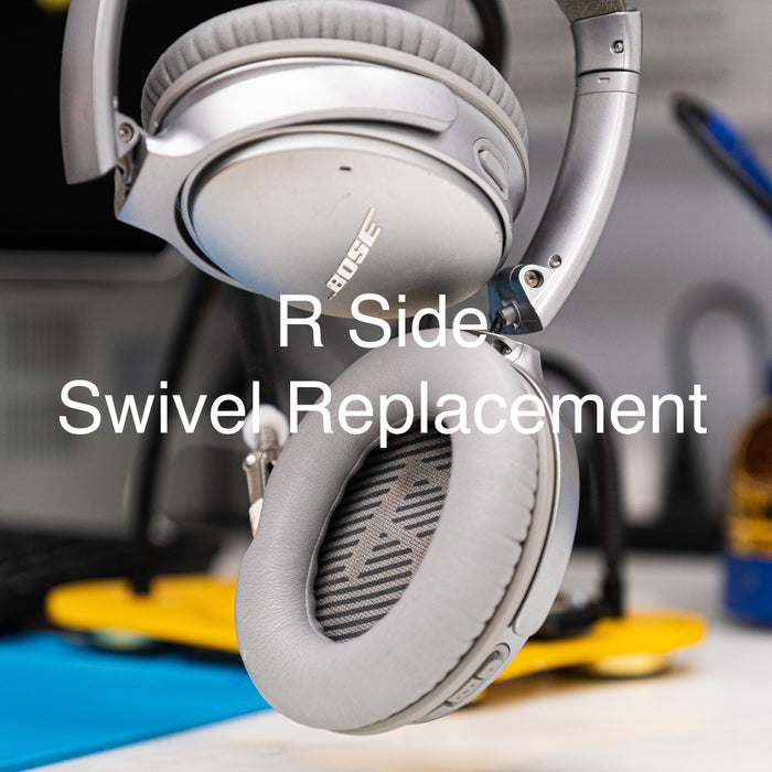 How to Replace Bose QC35 I and II Right Side Metal Hinge Swivel