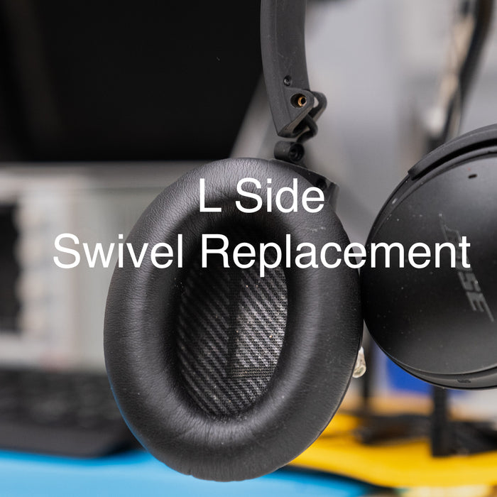 How to Replace Bose QC35 I and II Left Side Metal Hinge Swivel