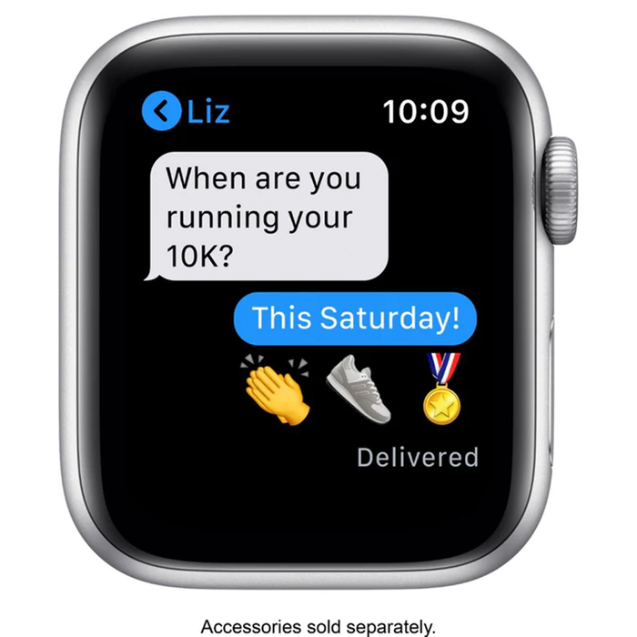Apple Watch Series 6 (GPS) 40mm Aluminum Case (Silver) - Refurbished