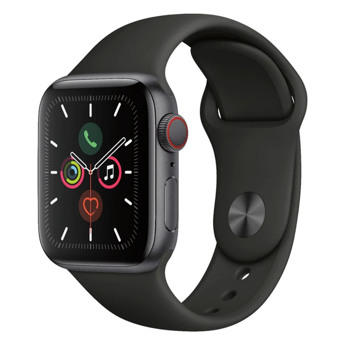 Apple Watch Series 5 (GPS + Cellular) 40mm Aluminum Case (Space Gray) - Refurbished