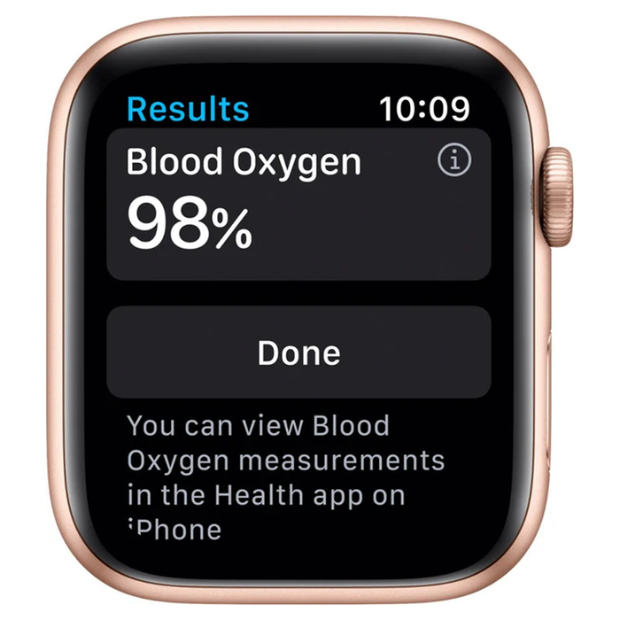 Apple Watch Series 6 (GPS) 44mm Aluminum Case (Gold) - Refurbished