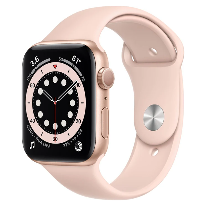 Apple Watch Series 6 (GPS) 44mm Aluminum Case (Gold) - Refurbished