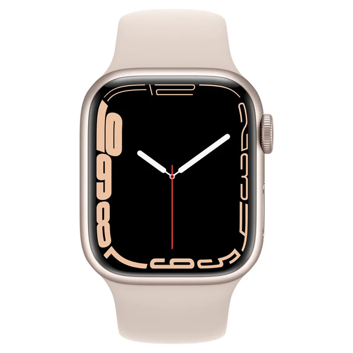 Apple Watch Series 7 (GPS + LTE) 41mm Aluminum Case (Starlight) - Refurbished
