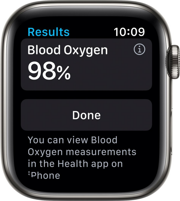 Apple Watch Series 6 (GPS + Cellular) 44mm Stainless Steel Case (Graphite) - Refurbished