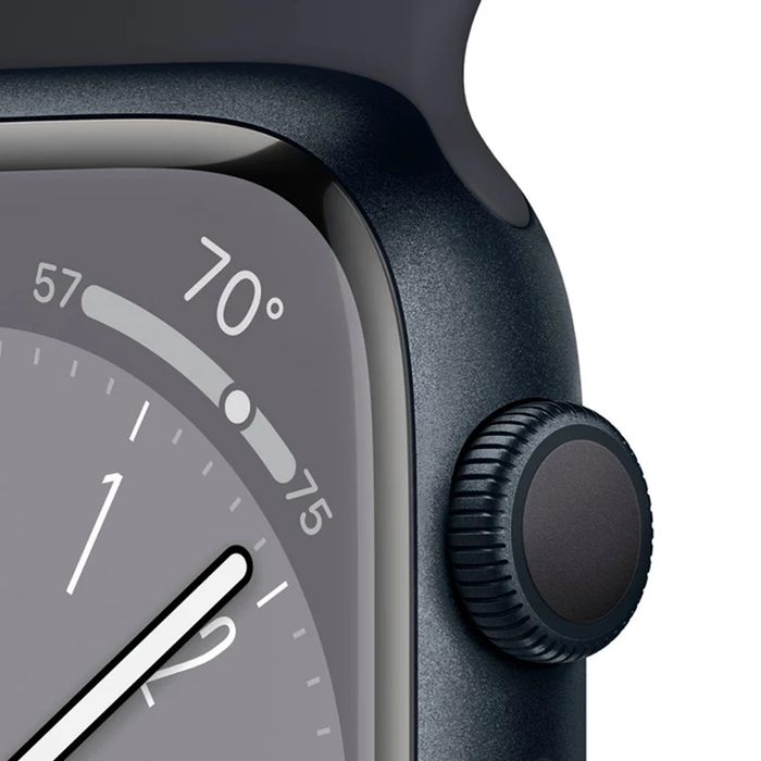 Apple Watch Series 8 (GPS) 45mm Aluminum Case (Midnight) - Refurbished