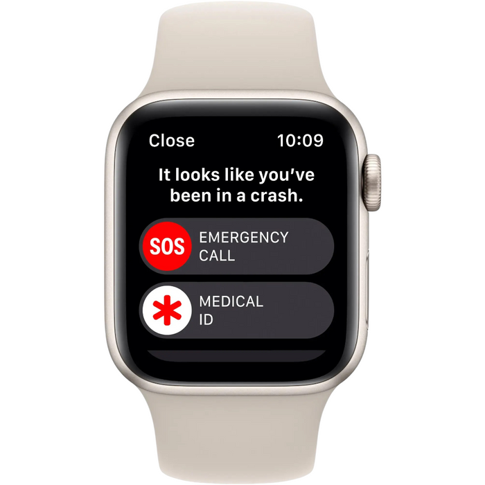 Apple Watch Series SE 2nd Generation (GPS) 40mm Aluminum Case (Starlight) - Refurbished