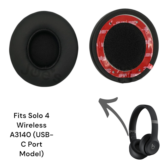 Beats By Dre Solo 4 Wireless (A3140) USB-C Ear Pad Earpad Ear Pad Muffs Replacements - Parts
