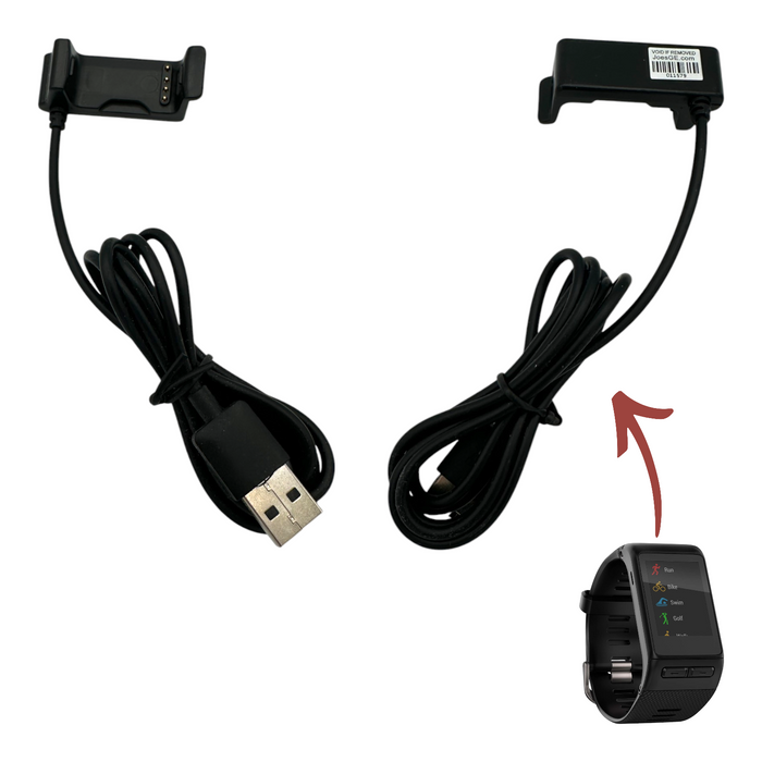 Garmin Vivoactive HR Charger Cable Cradle (Black) - Accessories