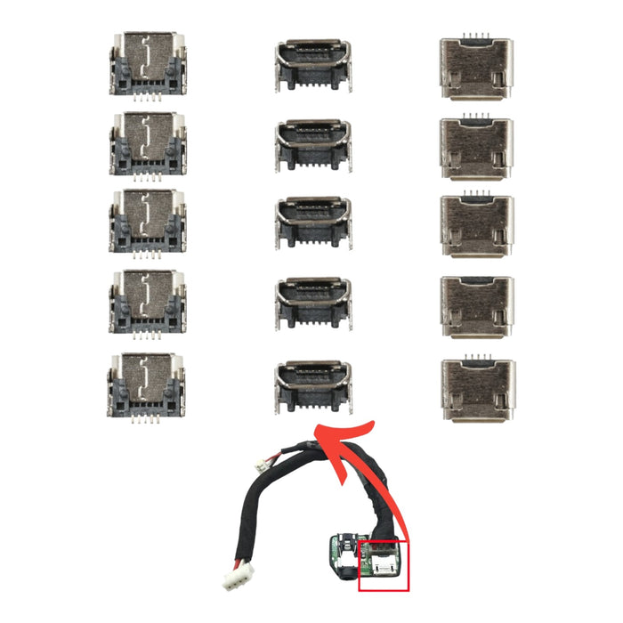 JBL Flip 3 Charger Port Micro Replacement USB Connector - Parts