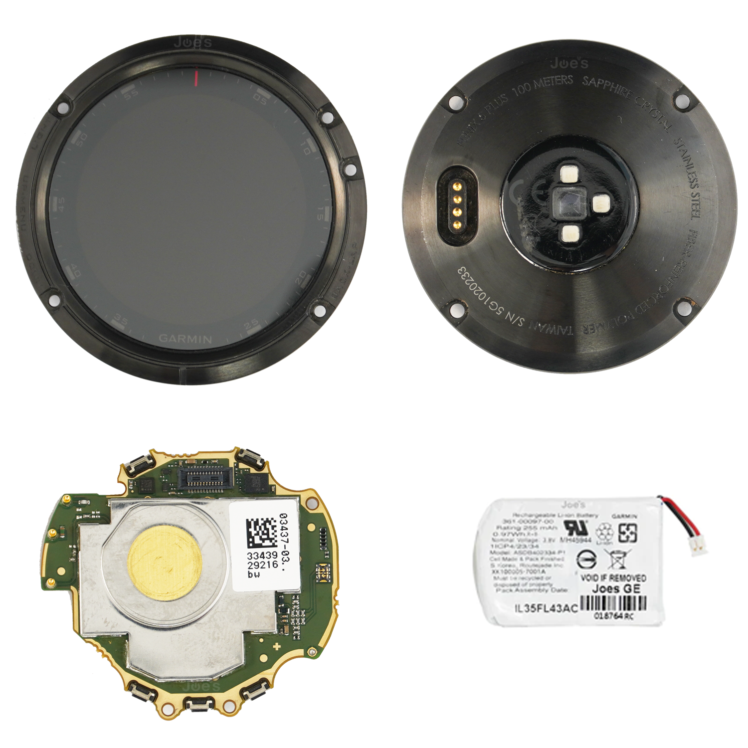 Garmin Fenix 5 Plus Smartwatch GPS Replacement Repair Spare - Parts