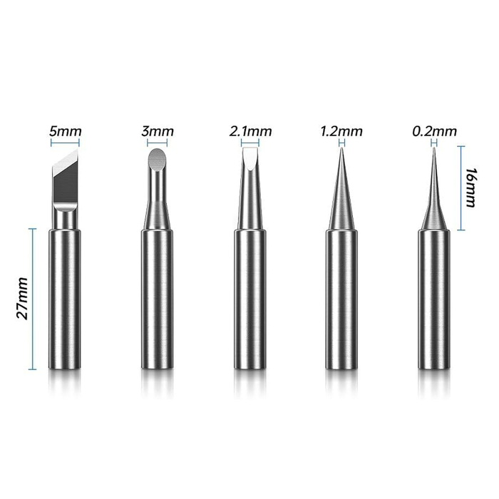 60W Adjustable LED Solder Iron Circuit Board Repair Kit - Tools