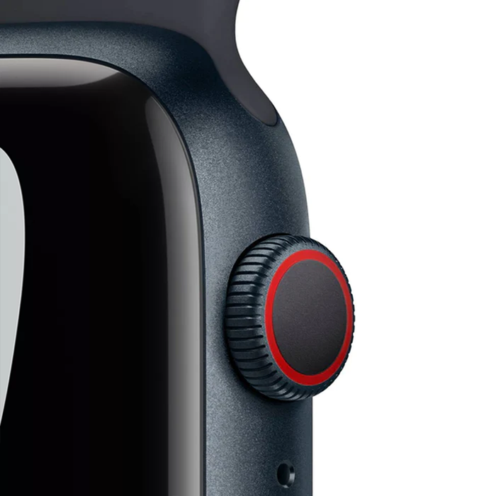 Apple Watch Series 7 (GPS + LTE) Nike 45mm Aluminum Case (Midnight) - Refurbished