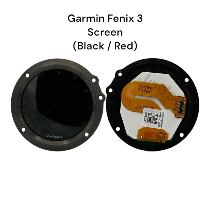 Garmin Fenix 3 Replacement Touch Screen LCD Display - Parts