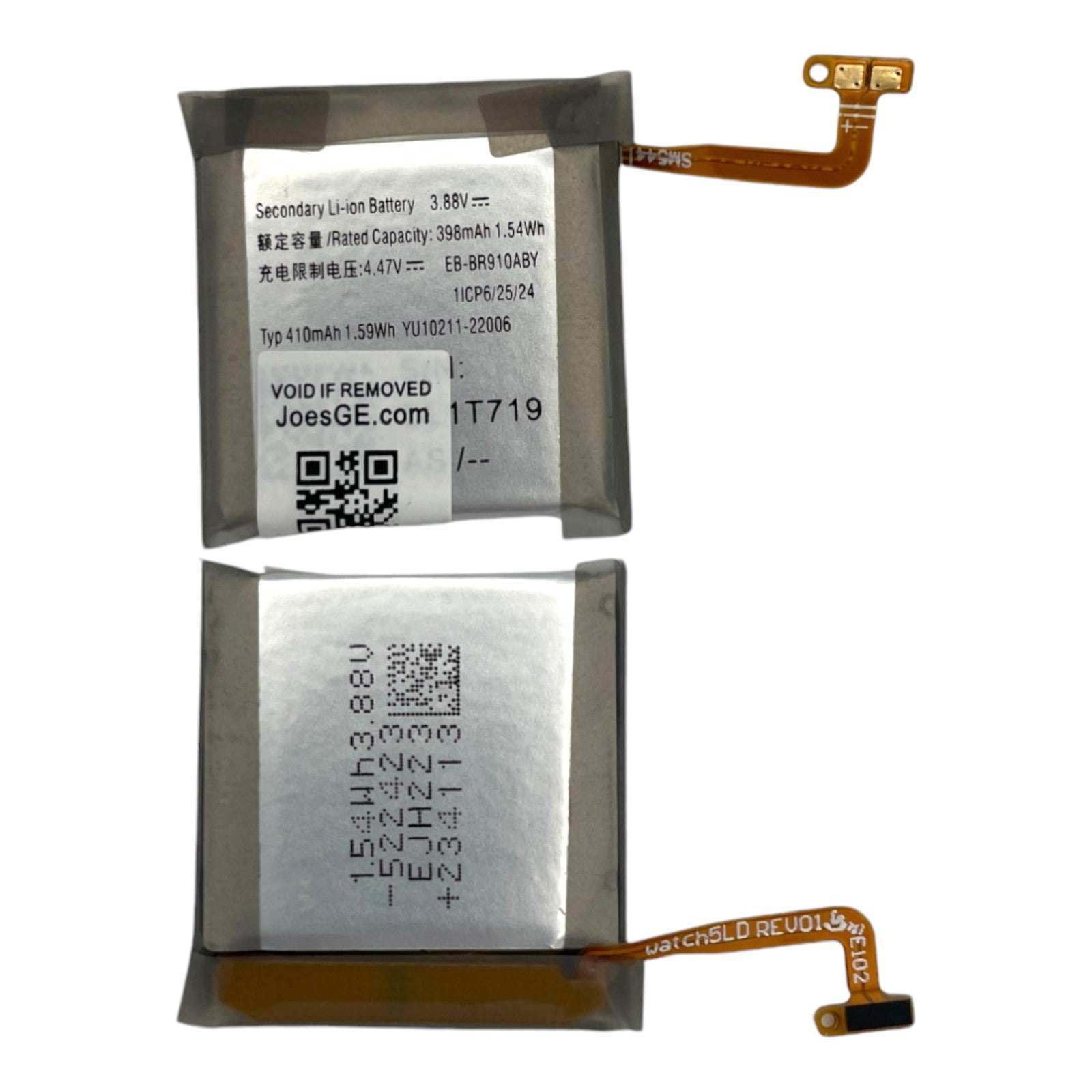 Samsung Galaxy Watch 5 44mm SM-R915U SM-R910 Battery Replacement 410mAh EB-BR910ABY - Parts