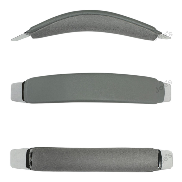 Bose QuietComfort 35 QC35 I II Replacement Headband Leather Cover Cushion (Gray / Silver) - Parts