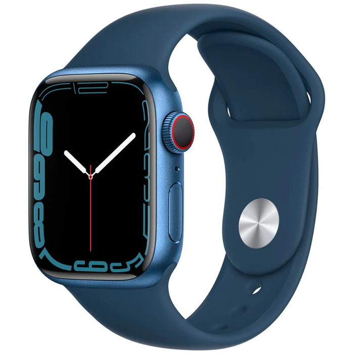 Apple Watch Series 7 (GPS + LTE) 41mm Aluminum Case (Blue) - Refurbished