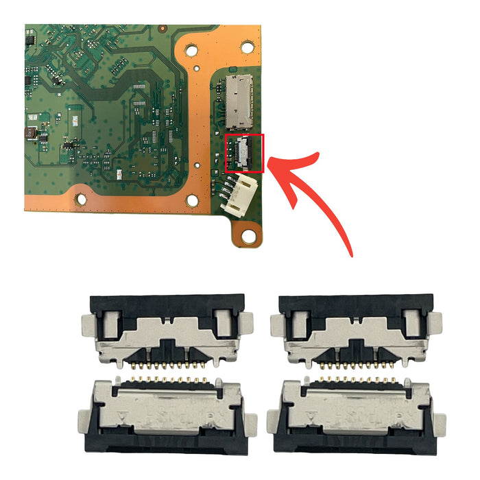 Microsoft Xbox Series X NEXUS Power Button FPC Connector Replacement - Parts