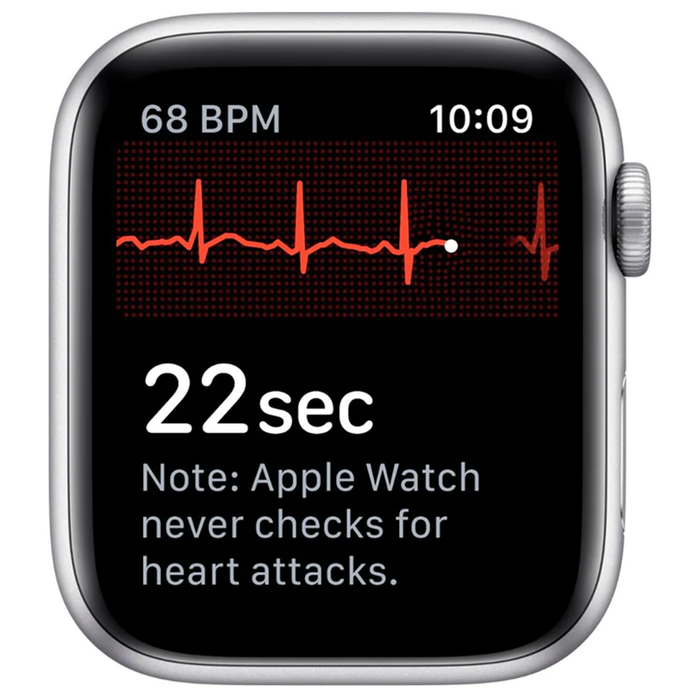Apple Watch Series 5 (GPS) 44mm Aluminum Case (Silver) - Refurbished