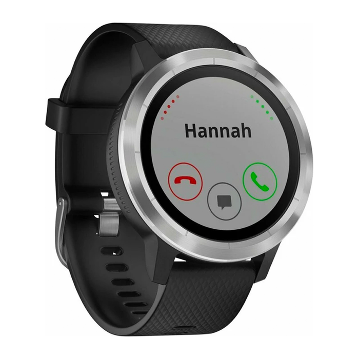 Garmin Vivoactive 3 HR Smartwatch Stainless Steel (Silver) - Refurbished