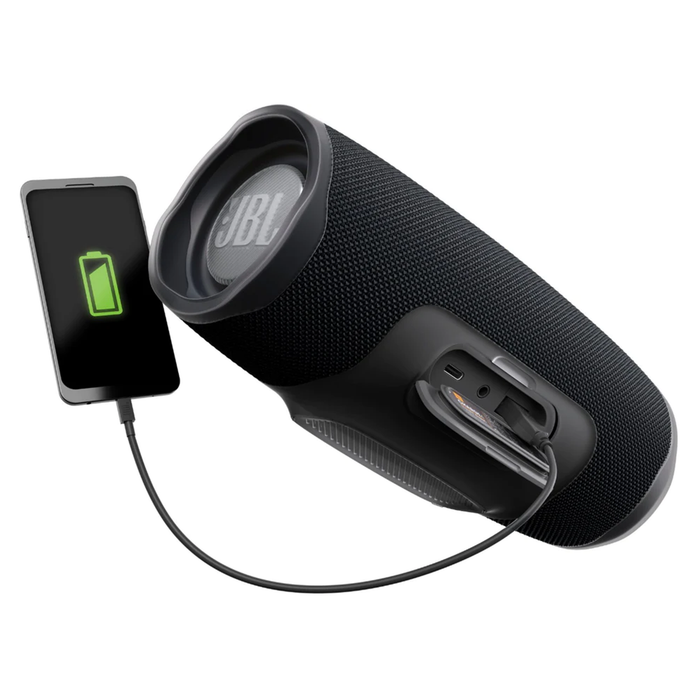 JBL Charge 4 Portable Bluetooth Speaker (Midnight Black) - Refurbished