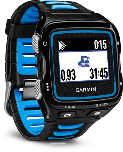 Garmin Forerunner 920XT Fitness Tracker Watch (Black - Blue) - Refurbished