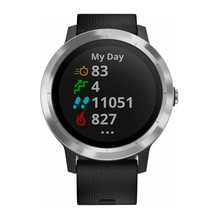 Garmin Vivoactive 3 HR Smartwatch Stainless Steel (Silver) - Refurbished