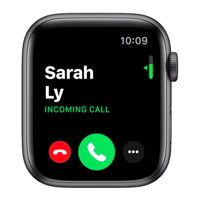 Apple Watch Nike Series 5 (GPS + Cellular) 44mm Aluminum Case (Space Gray) - Refurbished