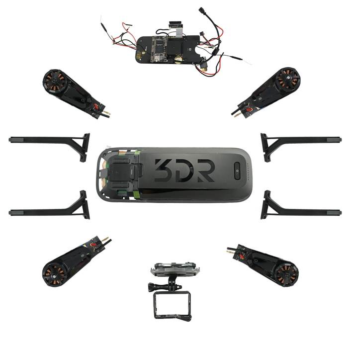 3DR 3D Robotics Motors Batttery PCB Wires GPS Covers Stand Gimbal - Parts