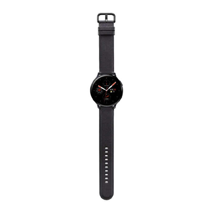 Samsung Galaxy Watch Active 2 Smartwatch 44mm Stainless Steel LTE (Black) - Refurbished
