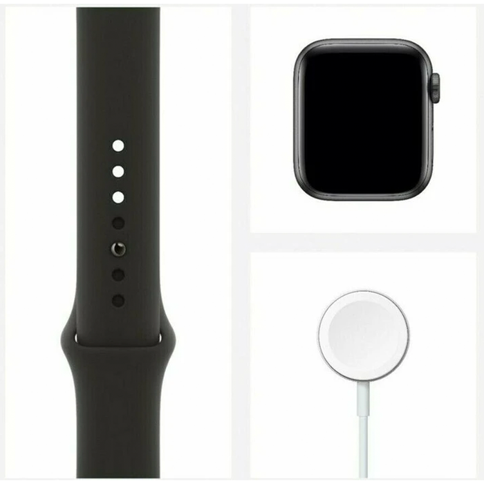 Apple Watch Series 6 (GPS) 40mm Space Gray Aluminum Case  (Space Gray) - Refurbished