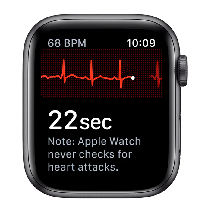 Apple Watch Nike Series 5 (GPS + Cellular) 44mm Aluminum Case (Space Gray) - Refurbished