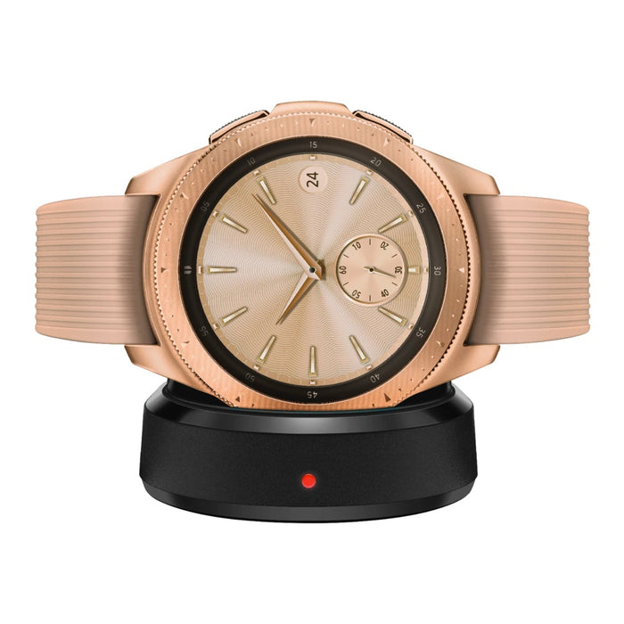 Samsung Galaxy Watch Smartwatch 42mm Stainless Steel LTE (Rose Gold) - Refurbished