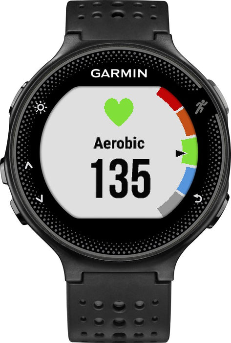 Garmin Forerunner 235 GPS Running Watch (Black Gray) - Refurbished