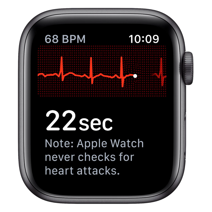 Apple Watch Nike Series 5 (GPS) 44mm Aluminum Case (Space Gray) - Refurbished