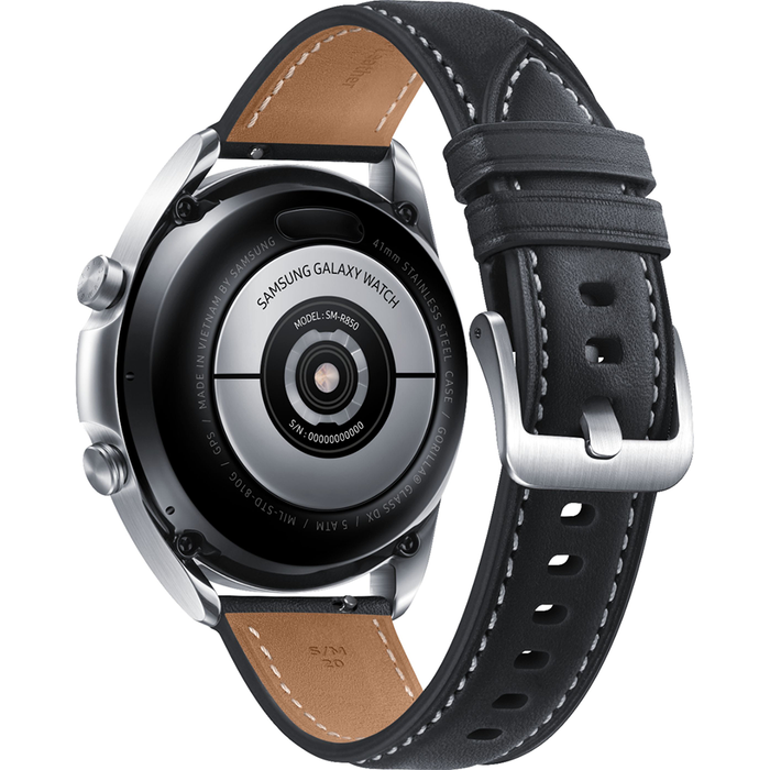 Samsung Galaxy Watch 3 SM-R850 Smartwatch 41mm Stainless GPS BT (Mystic Silver) - Refurbished