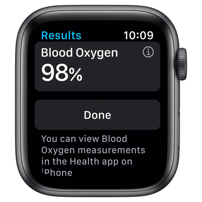 Apple Watch Nike Series 6 (GPS + Cellular) 44mm Aluminum Case (Space Gray) - Refurbished