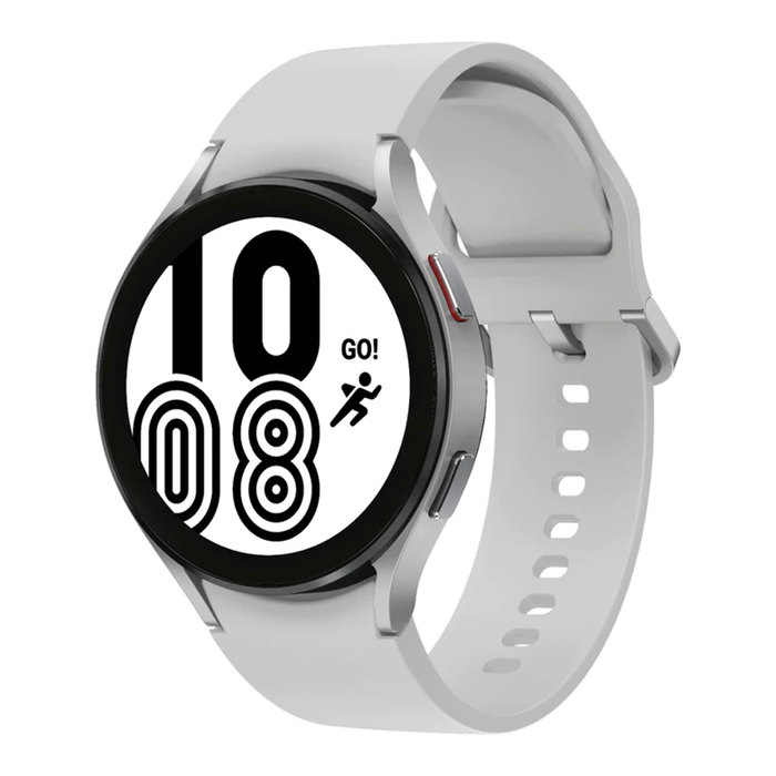 Samsung Galaxy Watch 4 Aluminum Smartwatch 44mm LTE (Silver) - Refurbished