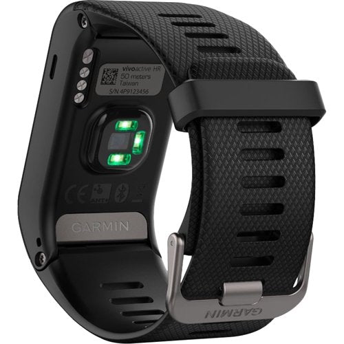Garmin Vivoactive HR GPS Touch Screen Smartwatch (Black) - Refurbished
