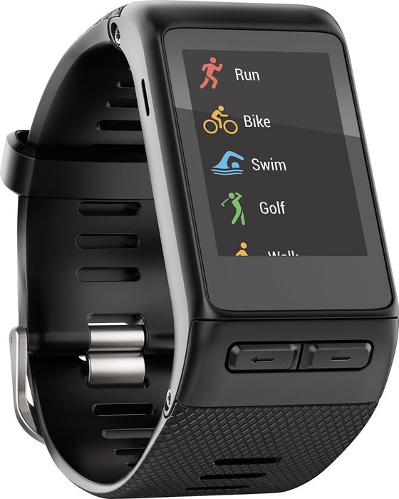 Garmin Vivoactive HR GPS Touch Screen Smartwatch (Black) - Refurbished