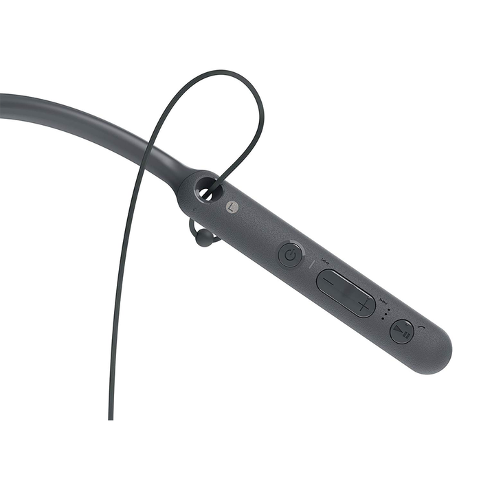 Sony - C400 Wireless Behind-Neck in Ear Headphone (Black) [Refurbished]