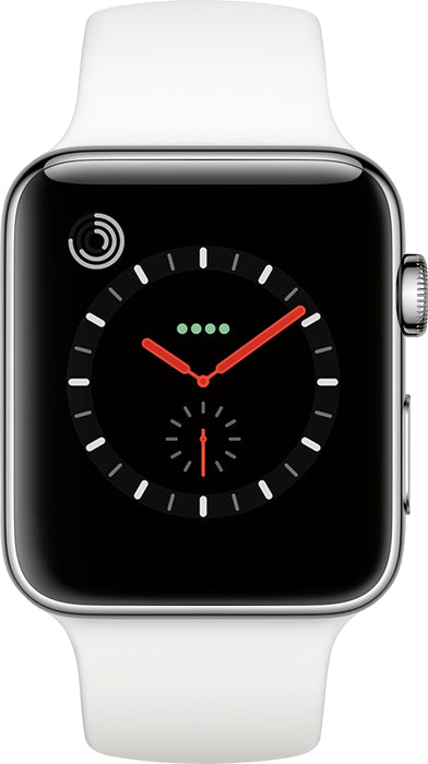 Apple Watch Series 3 (GPS + Cellular) 42mm Stainless Steel Case - Refurbished
