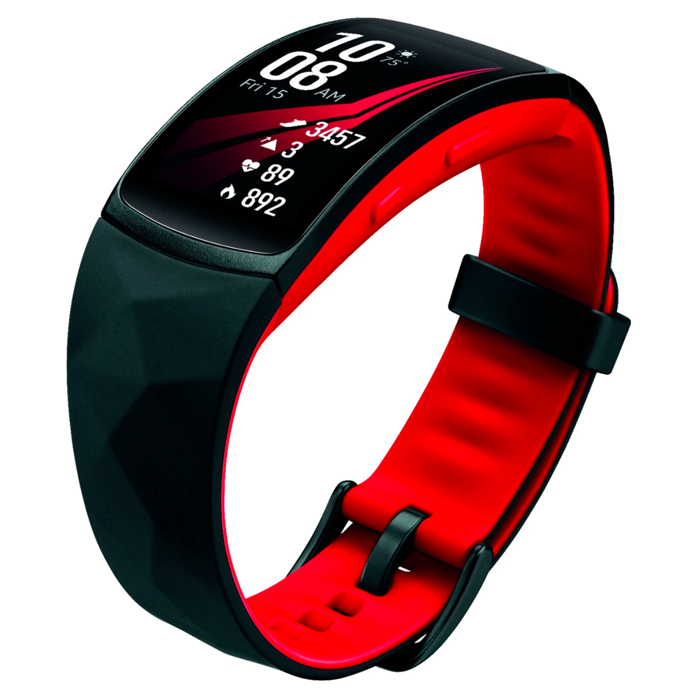 Samsung Gear Fit 2 Pro Fitness Smartwatch Large (Diamond Red) - Refurbished