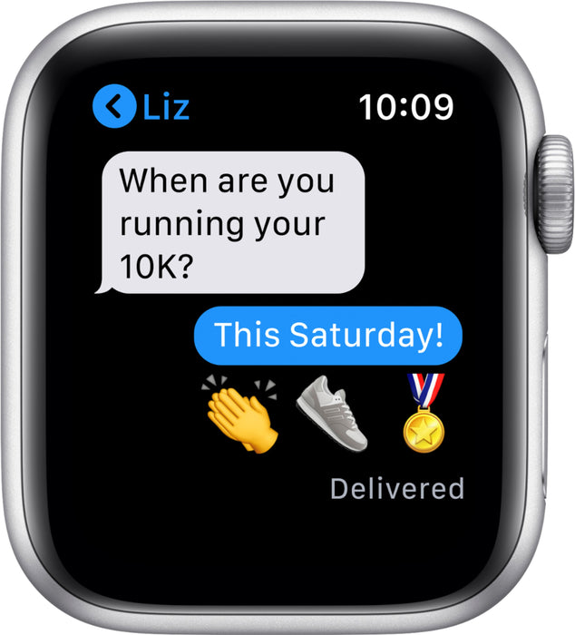 Apple Watch Series 6 (GPS + Cellular) 40mm Aluminum Case (Silver) - Refurbished