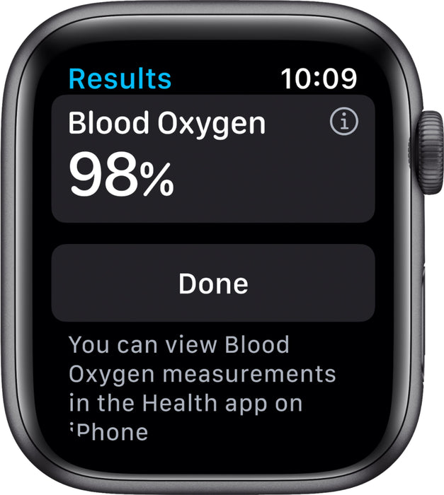 Apple Watch Series 6 (GPS + Cellular) 44mm Aluminum Case (Space Gray) - Refurbished