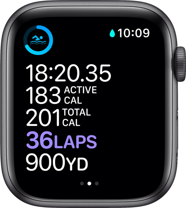 Apple Watch Series 6 (GPS + Cellular) 44mm Aluminum Case (Space Gray) - Refurbished