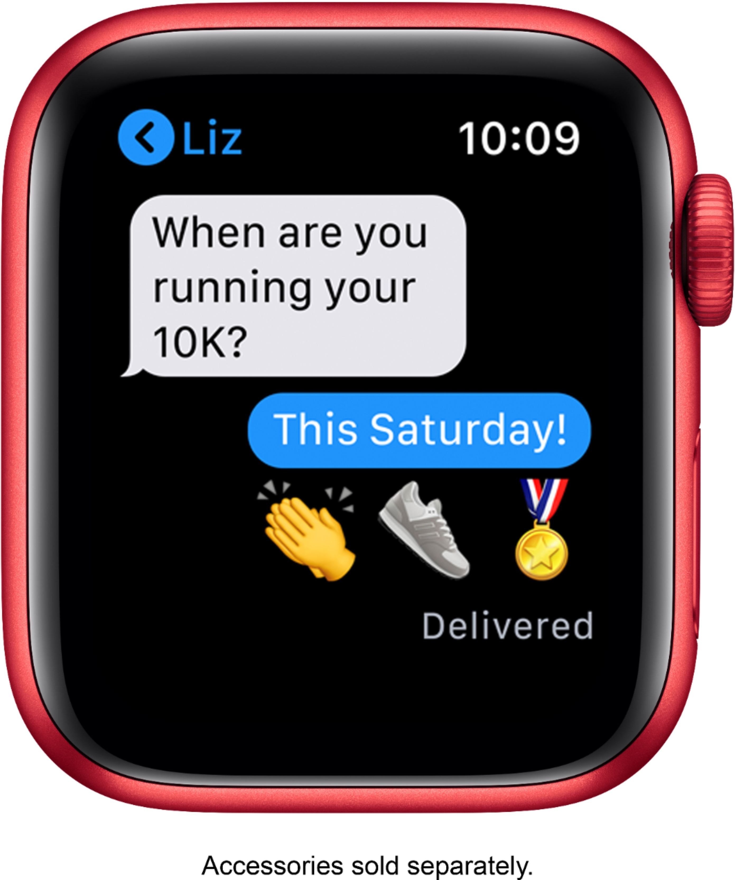 Apple Watch Series 6 (GPS) 40mm Aluminum Case (Product Red) - Refurbished