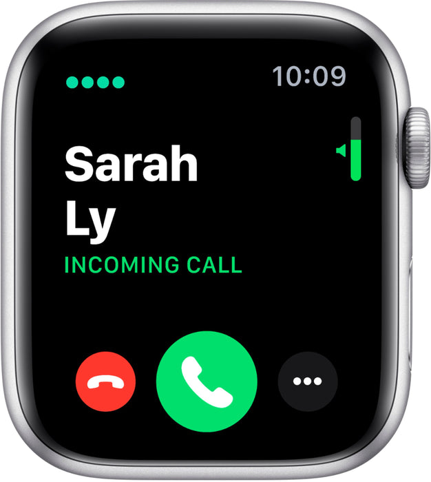 Apple Watch Series 5 (GPS + LTE) 44mm Aluminum Case (Silver) - Refurbished