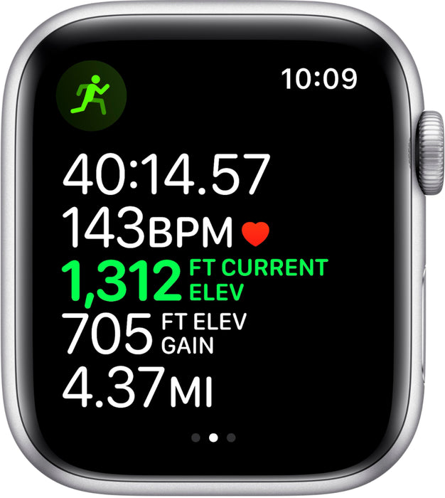 Apple Watch Series 5 (GPS + LTE) 44mm Aluminum Case (Silver) - Refurbished